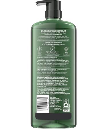 Herbal Essences Pure Plants Hemp Oil Sulfate Free Shampoo Frizz Control with Certified Camellia Oil and Aloe Vera For All Hair Types Especially Frizzy Hair 600 mL Floral and Aloe Vera 600 ml (Pack of 1) - Buy Online on GoSupps.com