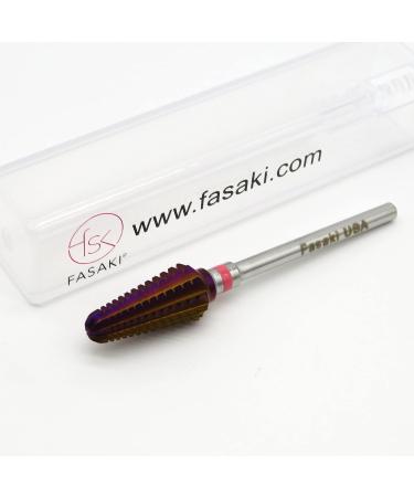 Fasaki 3/32" Carbide Tornado Nail Drill Bits for Remove Acrylic Hard Gel and Dipping Powder- Fast Remover Drill Bit Easy to Use for Beginner Long-Lasting - Purple Size 3XC - Buy Online on GoSupps.com
