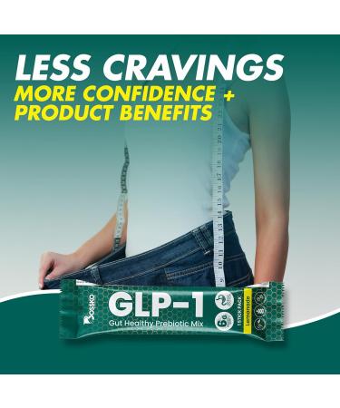 GLP-1 Supplement 6g Fiber - with Chromium & Glucomannan Booster Drink Mix with 45 Servings (6 Weeks Supply) to Reduced Appetite and Cravings & Metabolic Support Formula - Lemonade Flavor - Buy Online on GoSupps.com