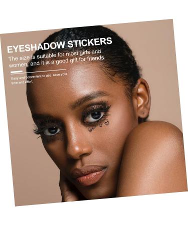 FOYTOKI 4 Pairs Halloween Eyeliner Stickers Festival Eyeshadow Sticker Face Stickers Halloween Stickers Pvc - Buy Online on GoSupps.com