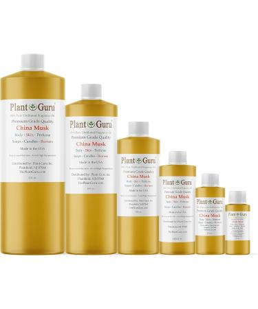Plant Guru China Musk Fragrance Oil 4 fl. oz - Perfect for DIY Soap Candles Bath Bombs & Aromatherapy | International Shipping - Buy Online on GoSupps.com