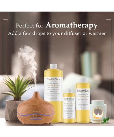 White Tea & Thyme Fragrance Oil 4 fl. oz - Scented Oil for DIY Soap Candles Bath Bombs Aromatherapy & Body Butters - Buy Online on GoSupps.com