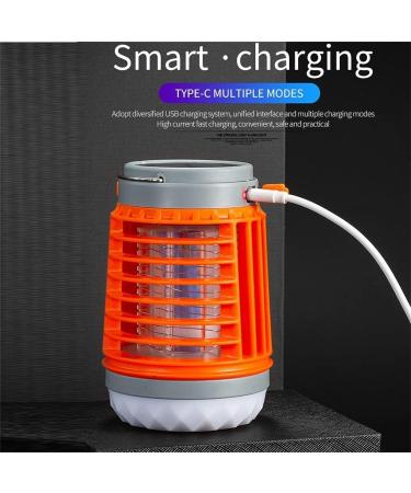 2pcs Mozz Guard Mosquito Zapper Mozz Guard - Solar Powered Mosquito Killer Portable Outdoor Anti Fly Bug Insect Pest Mosquitoes Zapper for Home Garden Camping Courtyard Tent 2pcs-orange - Buy Online on GoSupps.com