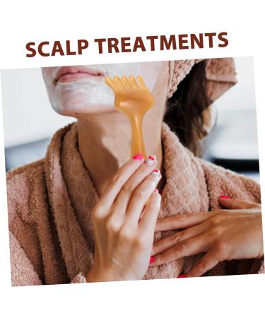 VICASKY Peigne De Massage Du Cuir Chevelu Peigne Outils De Spa Pour La T te Masseur De T te Gratte Cuir Chevelu Outil De Grattoir De Massage Masseur Gratte-t te quipement Spa Brun R sine - Buy Online on GoSupps.com
