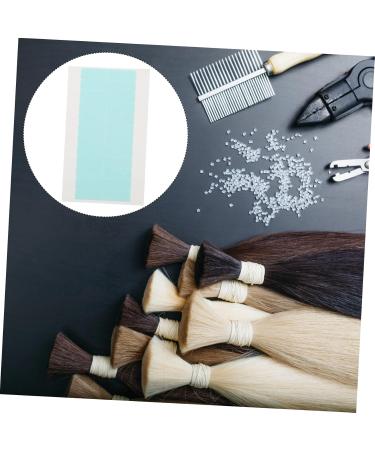 DOITOOL 5 Sheets Double-sided Tape Hair Extension Holder Wig Tape for Hair Double Sides Tape Invisible Tape Double Side Tape Waterproof Tape Water Proof Adhesive Supplies 2X0.5X0.1CM Blue - Buy Online on GoSupps.com