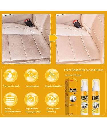 Ambitionous Magic Foam Cleaner Multi-functional cleaning agent Multi-Purpose Foam Cleaner 2024 Upgraded Foam Cleaner all Purpose Car Magic Foam Cleaner Foam Cleaner for Car and House (100ml 3pcs) 100ml 3pcs - Buy Online on GoSupps.com