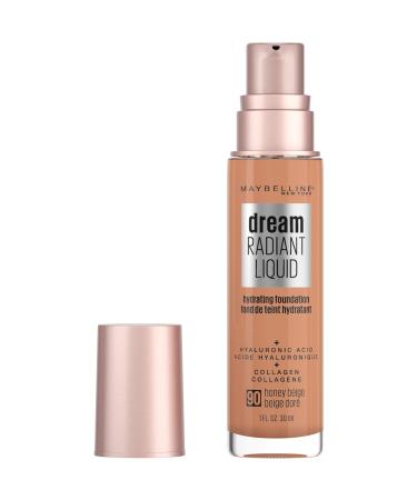 Maybelline Dream Radiant Liquid Medium Coverage Hydrating Makeup - Honey Beige - 1 Fl. Oz