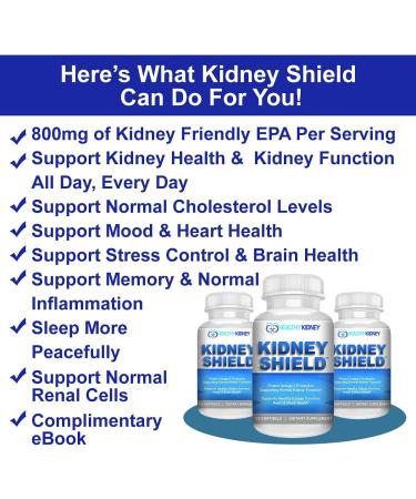 Kidney Restore & Kidney Shield 2-Pack Bundle for Kidney Cleanse Support Kidney Function Renal Health and More - Buy Online on GoSupps.com