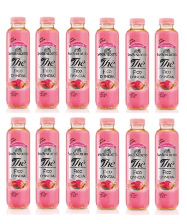 Italian Gourmet ER 12x San Benedetto Th al FICO DINDIA prickly pear iced tea disposable PET 500ml nonalcoholic drink refreshing drink