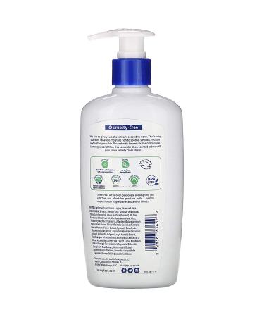 Kiss My Face Moisturizing Shave Gel (Lavender & Shea) 11oz - Hydrating Formula for Smooth Shave - Buy Online on GoSupps.com