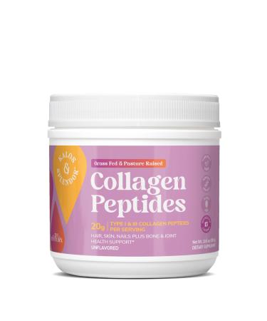 21st Century Kalos & Splendor Hydrolyzed Collagen Peptides, 20g, Unflavored Bovine Collagen Peptide, Type I & III, 18g Protein per Serve, Easily Mixable, Non-GMO, Gluten Free, No Soy or Dairy