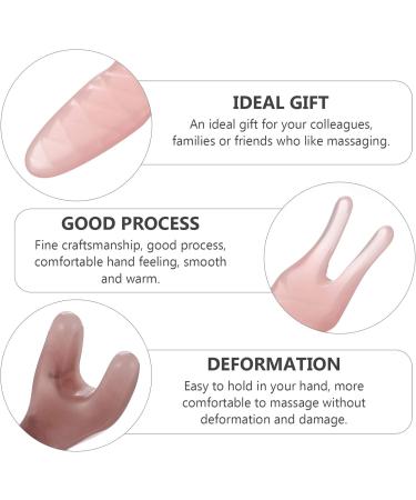 4-Piece Jade Massage Set - Face Spatula & Gua Sha Tools for Back Relief - Portable 11x4.5cm Beeswax Scrapers - Buy Online on GoSupps.com