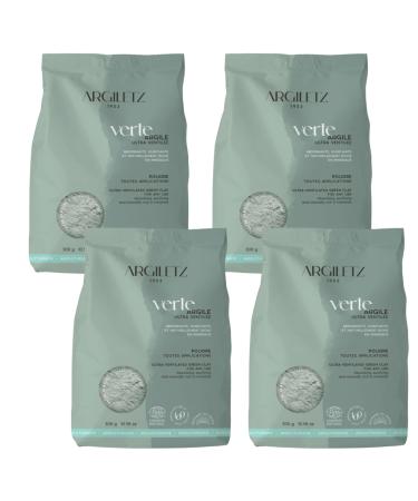 Argiletz Ultra Ventilated Green Clay 300 g pack of 4