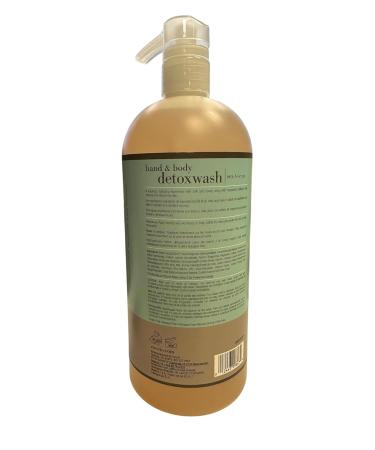 Cuccio Naturale Daily Hand & Body Detox Wash - Milk & Honey Exfoliating Scrub 32 Oz for Smooth Radiant Skin - Soothes and Softens - Buy Online on GoSupps.com
