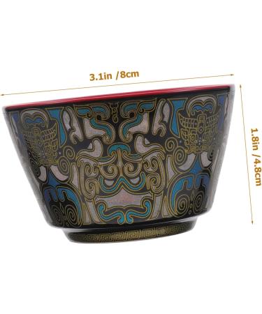 Zerodeko Ceramic Tea Cup Water Glasses Decor for Office Teacups Ceramic Cups for Tea Multifunction As Shown 1 8X8X4.8CM - Buy Online on GoSupps.com