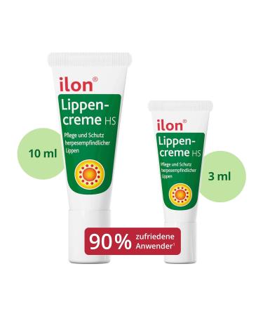 Ilon Lip Cream 3 ml - Antiviral Protection & Daily Care for Lip Herpes | Spiralin Microalgae Formula - Buy Online on GoSupps.com