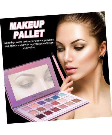 BIUDECO 1pc 15 15 Colors Eye Shadow Plate Makeup Eyeshadow Shadow Powder Cosmetic Pallet Eyeshadow Compact - Buy Online on GoSupps.com