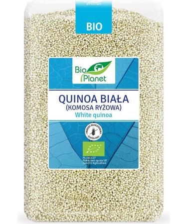 BIO PLANET Organic Planet Quinoa White Quinoa (Rice Quote) Gluten Free 2 kg