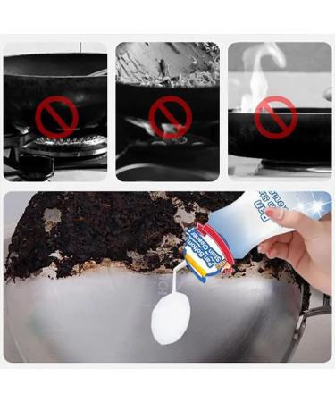 Pan Bottom Stain Cleaner Gel Cleaner for Cookware Bottom Pot Cleaner For Bottom Of Pans Household Stainless Steel Cleaner Bubble Cleaner Foam Spray Kitchen Cleaner Spray Rust Removal Agent (2 Pcs) - Buy Online on GoSupps.com