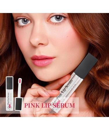 BommFu Pink Lip Serum Plumper Hydratie Gloss and Oil for Gorgeous Glow Color Changing Formula Hydrates and Reduces Fine Lines Repair Oil - Buy Online on GoSupps.com