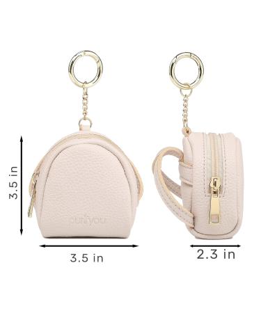 Premium Leather Pacifier and Nipple Shield Cases - Set of 2 Black & Beige | Case for Diaper Bag & Stroller | Pacifier Box for Travel | Keeps Baby s Binkies Clean and Accessible by purifyou Black & Beige 2 Count (Pack of ... - Buy Online on GoSupps.com