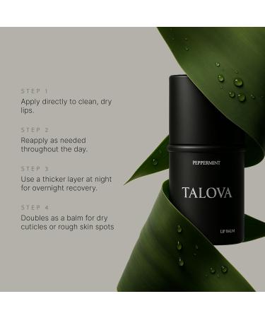 TALOVA - Citrus Paradisi Grass-Fed Tallow Lip Balm Lip Sleeping Mask Overnight Moisturizer Natural & Clean Moisturizing Lip Balm w/Vitamins A D E & K Nourishes and Smooths Dry & Chapped Lips - Buy Online on GoSupps.com