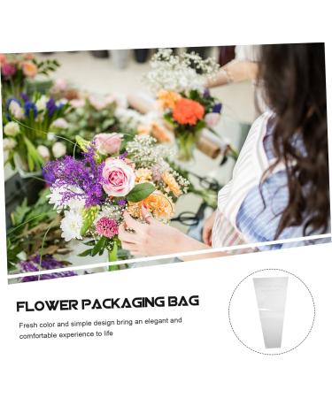 ABOOFAN 150 Pcs Trapezoidal Flower Packaging Florist Bags Decorative Bags Flowers Opp Flower Stand 45X28CMx3pcs As Shown 1x3pcs - Buy Online on GoSupps.com