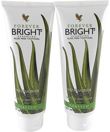 Forever Bright Aloe Tooth Gel - 2 x 100ml | Natural Oral Care Solution - Buy Online on GoSupps.com