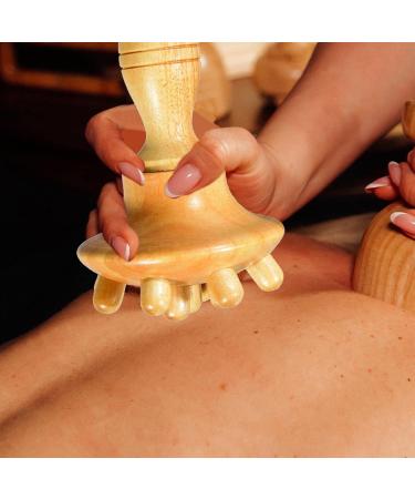 Mushroom Massage Device | Beech Mushroom Body Shape Tool for Muscle Relief | Full-Body Massager for Ultimate Relaxation - Buy Online on GoSupps.com