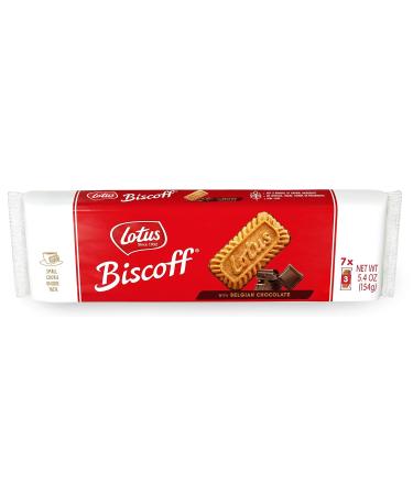 Lotus Biscoff Chocolate European Biscuit Cookies 5.4oz (Pack of 12) | 7 Three-Packs | Non GMO - Verified - Buy Online on GoSupps.com