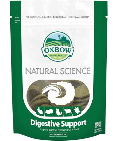 Oxbow Animal Health Natural Science Digestive Support for Small Animals, 60 Wafers, Made in The USA (3 Pack)
