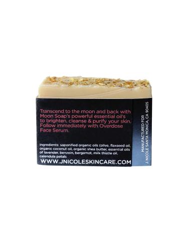 Moon Soap - Pure Organic Face Wash Bar for Normal Aging Rosacea & Sensitive Skin | International Shipping Available - Buy Online on GoSupps.com