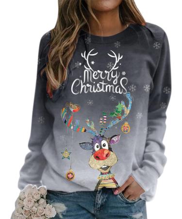 Shop Stylish Women's Christmas Sweaters - Rudolph Reindeer & Elf Designs | Cozy Hooded Sweatshirts & Knit Tops - Buy Online on GoSupps.com