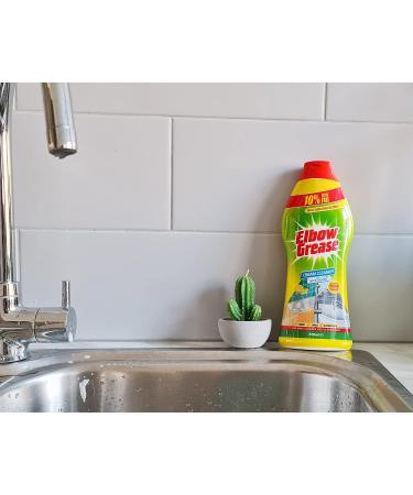 Elbow Grease Cream Cleaner With Micro Crystals For Kitchens And Bathrooms 540 G - Buy Online on GoSupps.com