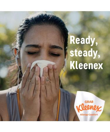 Buy Kleenex Allergy Comfort Wipers - 12 Boxes of 56 Hypoallergenic Handkerchiefs (672 Pieces) for Allergy Relief | 3-Layer Large Pack - Buy Online on GoSupps.com