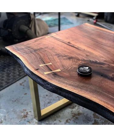 Walrus Oil Furniture Wax Finish & Wood Polish - 100% Vegan, 3oz - For Hardwood Tables, Chairs & More - Buy Online on GoSupps.com