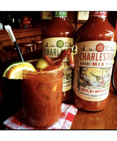 Charleston Mix Premium All Natural Bloody Mary Mix - Bold & Spicy 32oz (2 pack) - Buy Online on GoSupps.com
