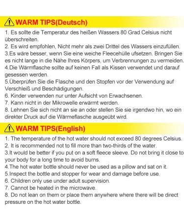 Rubber Hot Water Bottle with Soft Waist Cover - Blue | Neck, Shoulder, Back, Legs, & Waist Warmth - Buy Online on GoSupps.com