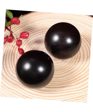 Magiclulu 2-Piece Chinese Stress Balls - Reusable Wooden Massage Tool for Hand Therapy - Buy Online on GoSupps.com