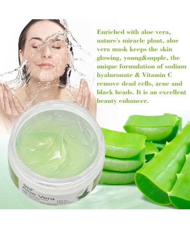  Gyiocill Blackhead mask peel-off mask aloe vera face mask beauty mask with aloe vera and hyaluronic acid pores moisturizing 100g - Buy Online on GoSupps.com