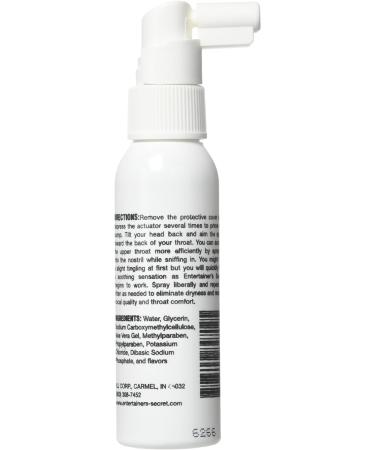 Entertainer's Secret Throat Relief Spray - Soothe Your Voice Instantly - Buy Online on GoSupps.com