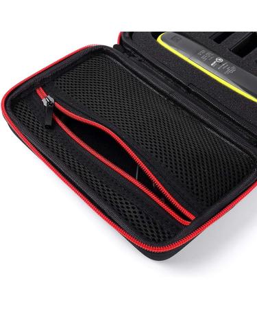 Siwetg Hard Case Trimmer Shaver Pouch - Travel Organizer for One Blade QP2520/90 QP2520/70 QP2630/70 - Green - Buy Online on GoSupps.com