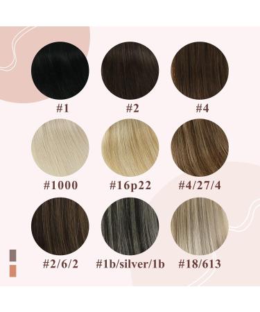 FSHINE 55CM Real Hair Extensions - 22-Inch Light Brown to Blonde Micro Loop Fusion Extensions - Buy Online on GoSupps.com