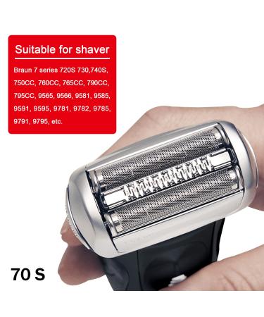 Braun Series 7 Replacement Head for 70S | Compatible with Models 720, 750CC, 760CC | Premium Quality - Buy Online on GoSupps.com