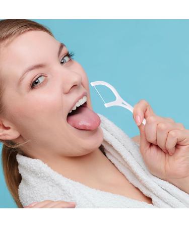 400 Pcs Umorismo Disposable Dental Floss Picks with Box - Interdental Cleaning for Women and Men - Buy Online on GoSupps.com