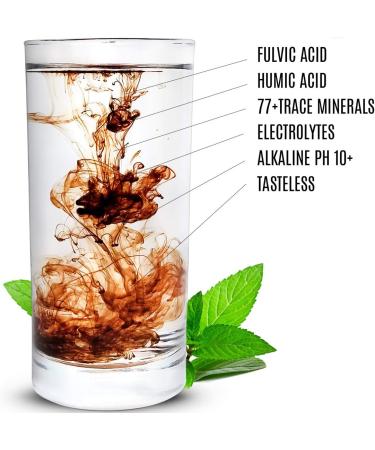Fulvic Humic Acid Ionic Trace Minerals with Electrolytes Liquid Supplement Plus Oregano Oil Drops Super Strength More Versatile Then Oil of Oregano Softgels and Capsules - Buy Online on GoSupps.com