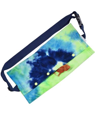 LIKZINWA Adjustable Small Animal Sling Carrier for Bearded Dragons Lizards and Small Reptile (Blue-Green) - Buy Online on GoSupps.com