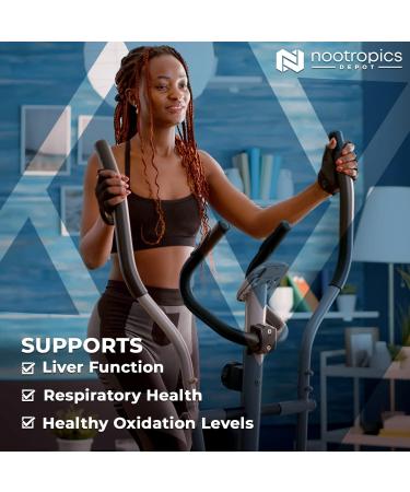 Nootropics Depot N-Acetyl L-Cysteine 500mg Capsules | 180 Count | Liver Support, Cellular Health, Glutathione Boost - Buy Online on GoSupps.com