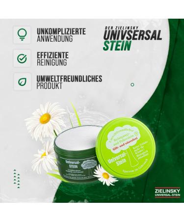 Zielinsky Industries Green and White Universal Cleaning Stone - Cleaning Stone - Size I 650g - Buy Online on GoSupps.com