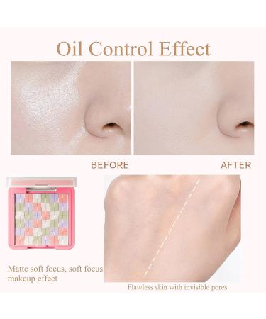 Matte Setting Powder for Long-lasting Oil Control and Color Correction - Lightweight, Waterproof, and Smooth Finish | Pressed Makeup Powder for Brightening and Even Tone - Buy Online on GoSupps.com